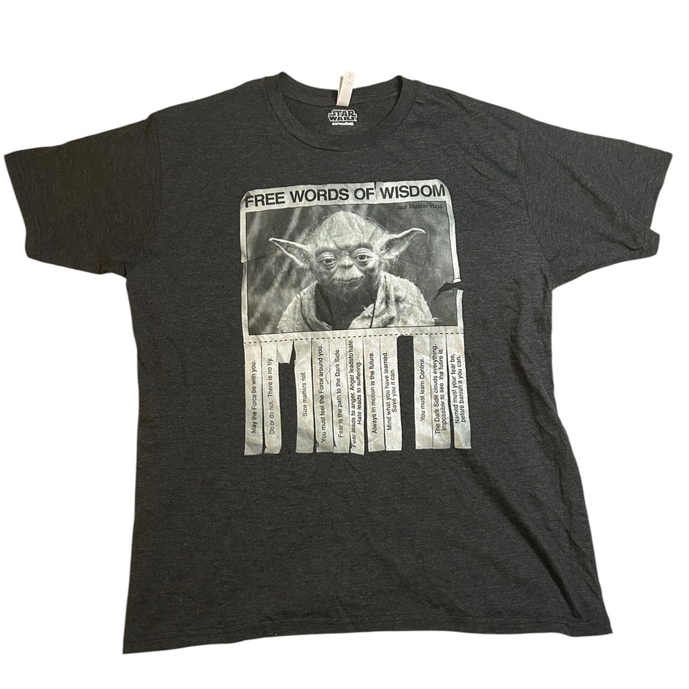 Star Wars “Free Words Of Wisdom” Yoda Shirt